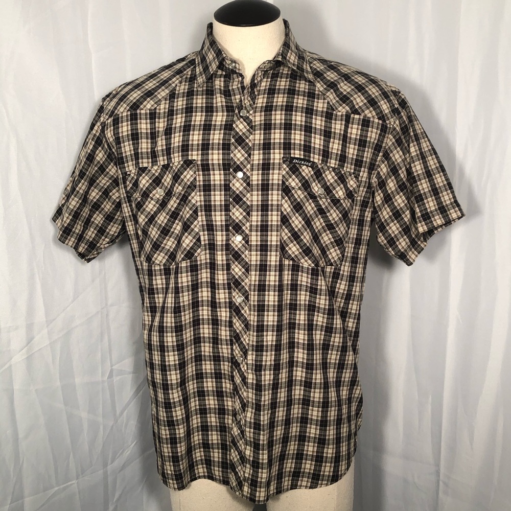 Dickies Casual Button Down Shirt XL